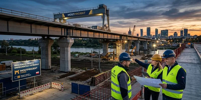 Proces realizacji mostu w systemie zaprojektuj i wybuduj