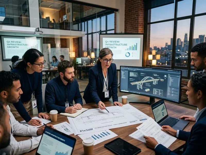 Zespół biura projektowego Drogie Drogi w Warszawie